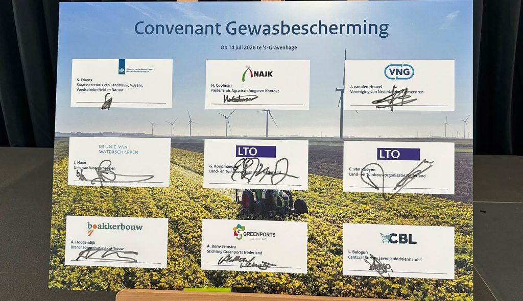 Ondertekenende Partijen Convenant Gewasbescherming